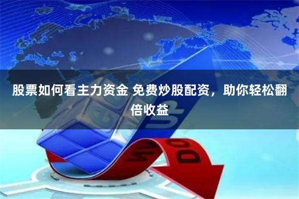 股票如何看主力资金 免费炒股配资,助你轻松翻倍收益